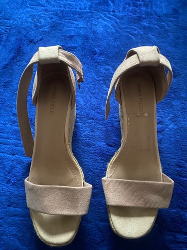 Rosé keilabsatz schuhe - rosé,