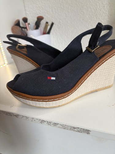 Damen keil anstatt schuh - schuh, blau