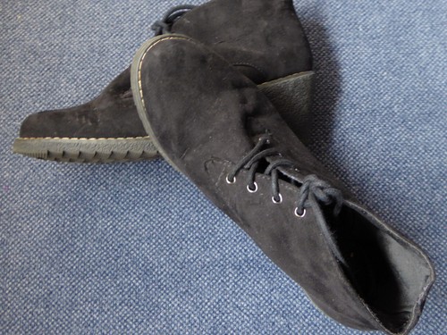 Schnürschuhe mit keilabsatz - mit,