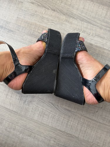 Unisa plateau leder schuhe - leder, gr